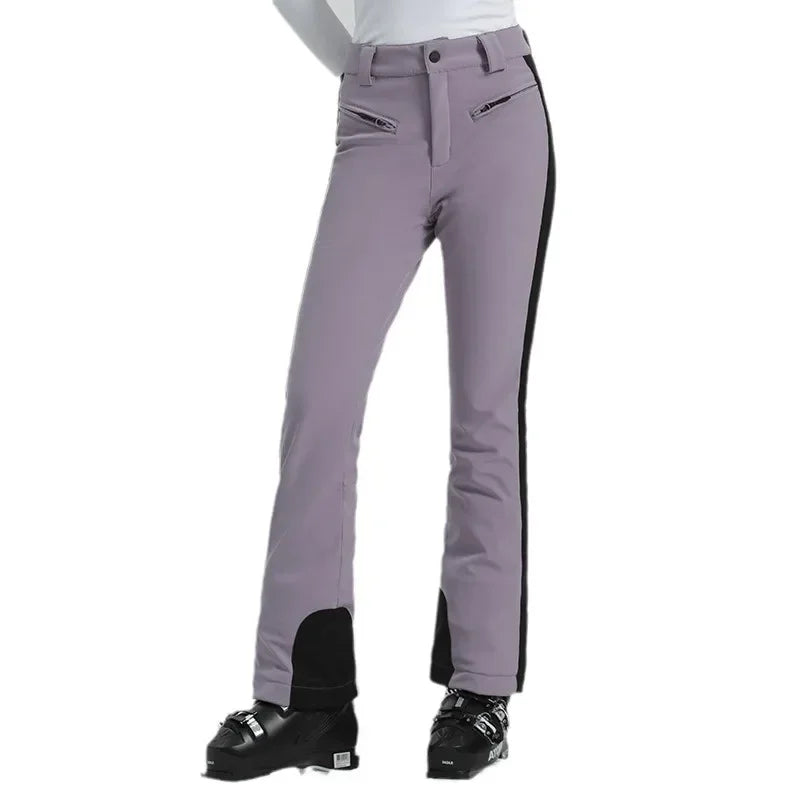 Beach Camp Female Slim Skiing Pants