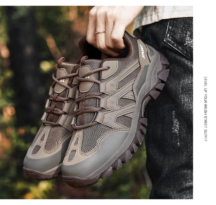 Beach Camp Men/women's Hiking Shoes Outdoor Trekking Sports Climbing Camping Boots Non-slip Waterproof Walking Jogging Trainers Sneakers