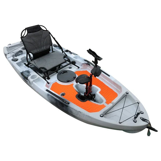 Beach Camp Kayak with Pedal Drive System and Accessories Sit on Top Fishing Canoe