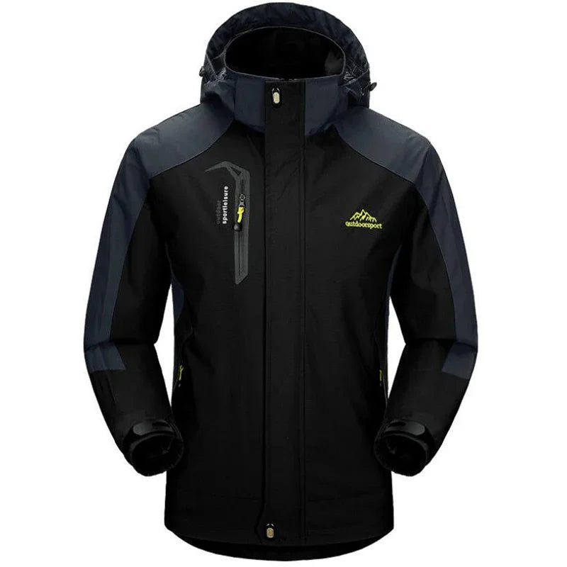 Beach Camp Outdoor Jacket Pants Sets Men Fleece Thermal Waterproof Windproof Hooded Jackets Hiking Military Trip Mountain Camping Clothes