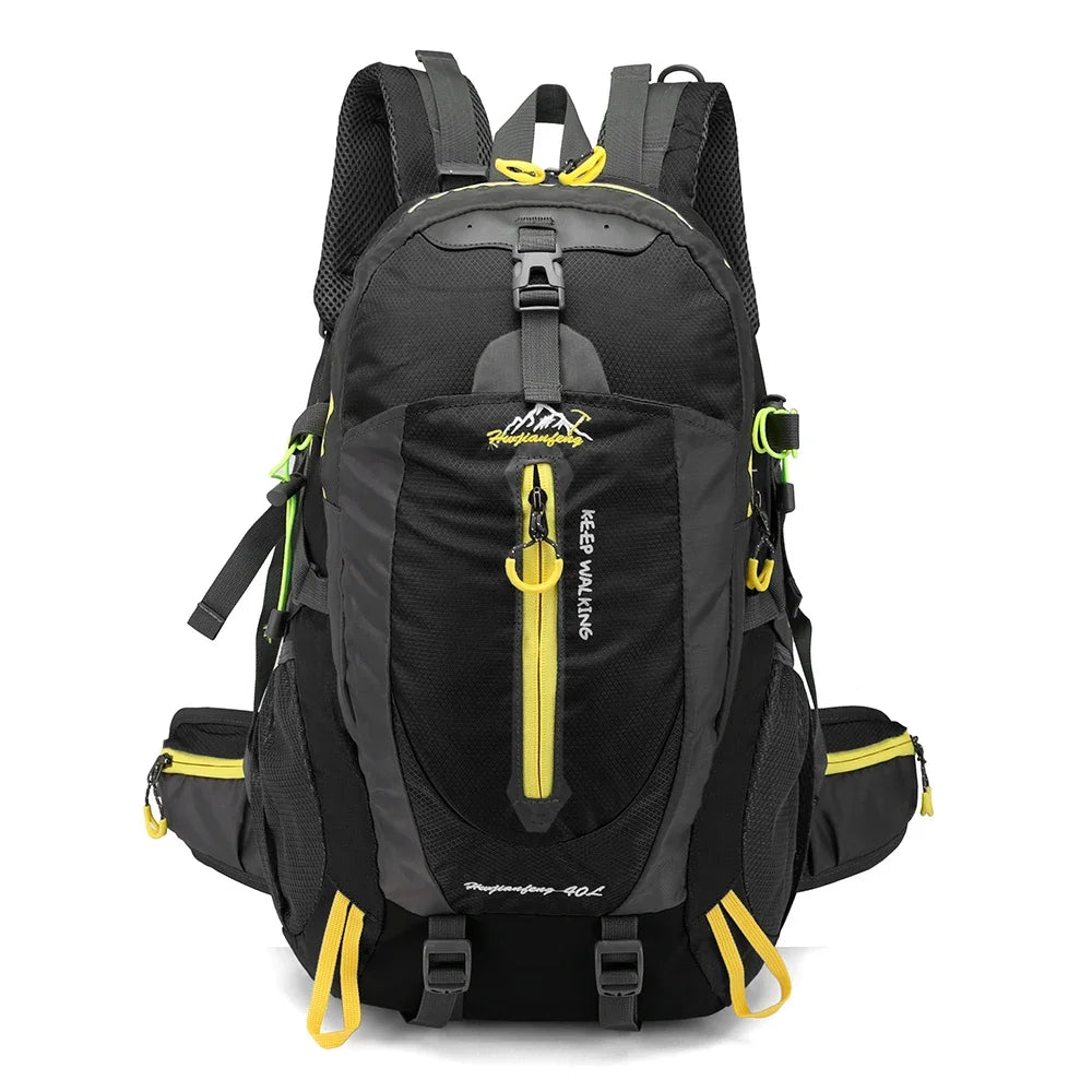 40L Hiking hiking backpack Waterproof traveling backpack Camping Hiking Laptop backpack Hiking supplies for men and women