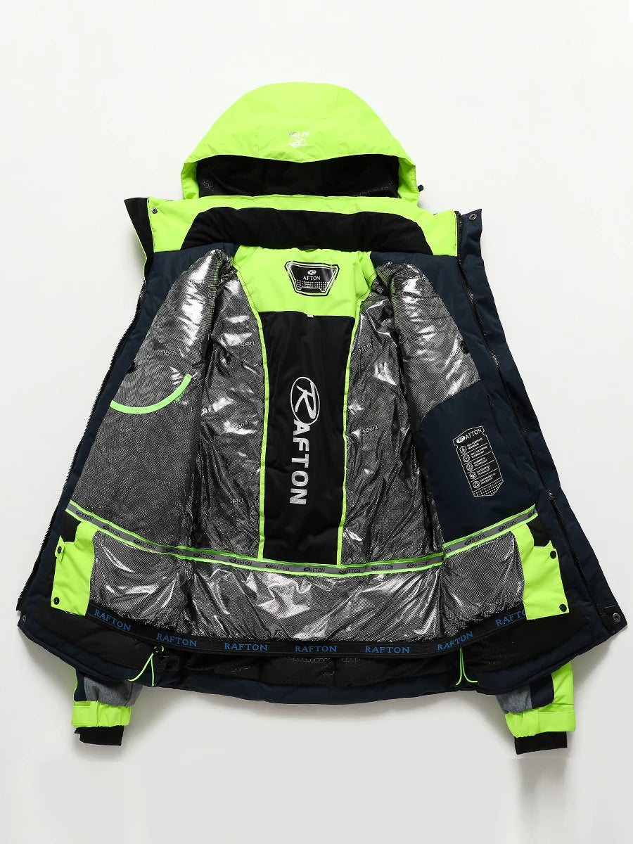 Beach Camp -22F Men 2025 Winter New Outdoor Snow Warm Parkas Jacket Coat Men's Outwear Premium Casual Hat Waterproof Thick Fleece Parkas