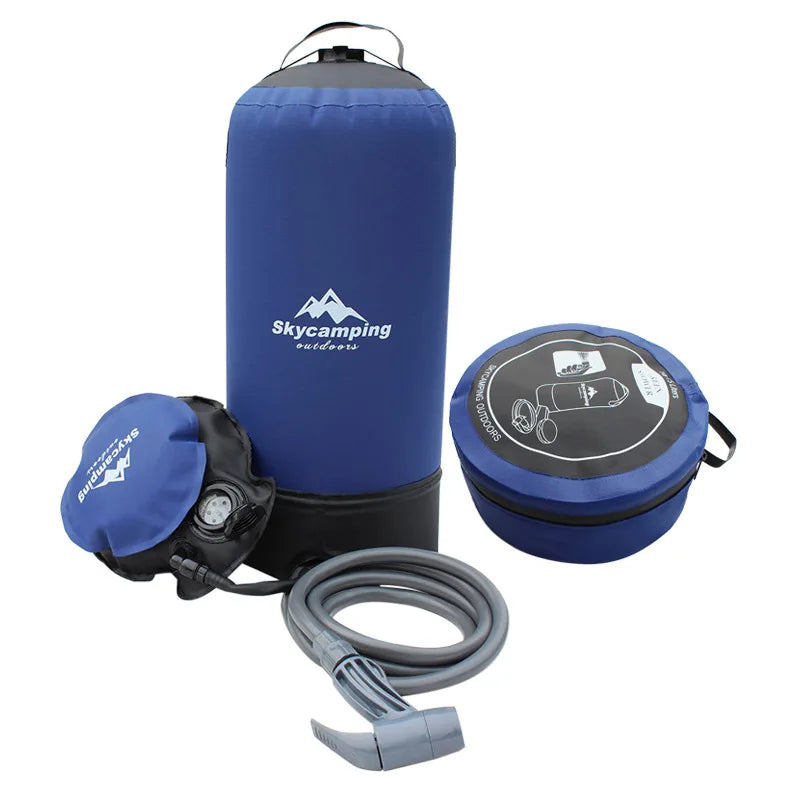 Outdoor Gadgets Shower Bag Camping Folding Shower Bag Bath Bag Hot Water Bag for Bathing Camping Gear  Multitool