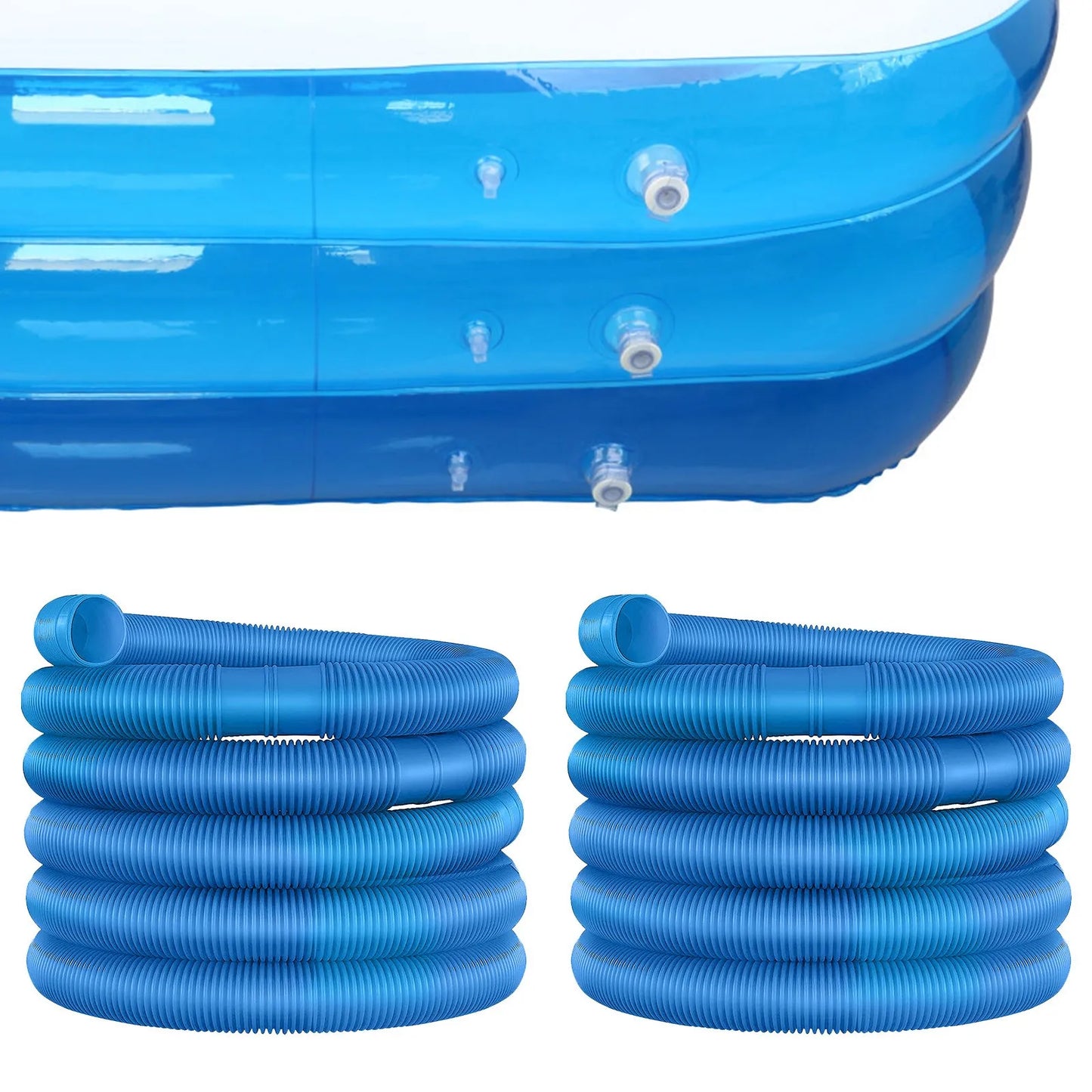 Beach Camp Pool Hose 6. / 32mm Solar Hose for Swimming Pooh Camp and Swimming Pool