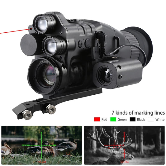 Beach Camp CY789 Night Vision Scope 1920p HD Night Vision Riflescope Monocular 940nm Infrared Hunting Night Vision Sight Cameras