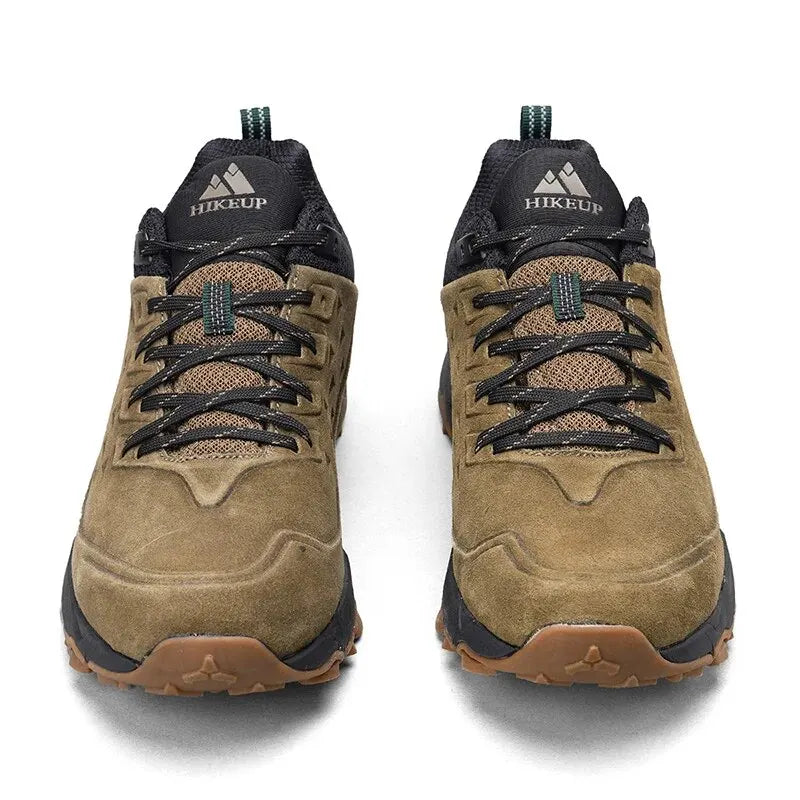 Men's Hiking Shoes Wear-resistant Non-slip Outdoor Sneaker Rock Climbing Trekking Hunting Men Sports Suede Leather