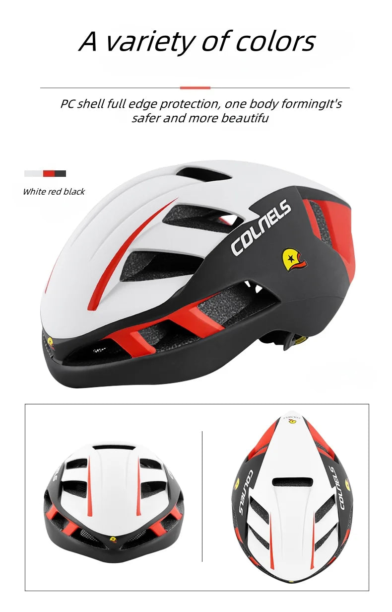 Beach Camp Riding helmet, adult cycling sports safety helmet, one-piece molding, edge wrapped, bottom wrapped, mountain road cycling helmet