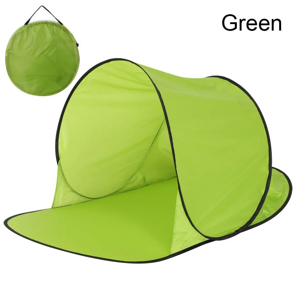 Outdoor Portable Automatically Pop Up Beach Tent Shade Sun Shelter UV Protection Camping Tent Useful Tent for Fishing Picnic