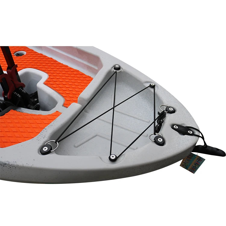 Beach Camp Kayak with Pedal Drive System and Accessories Sit on Top Fishing Canoe