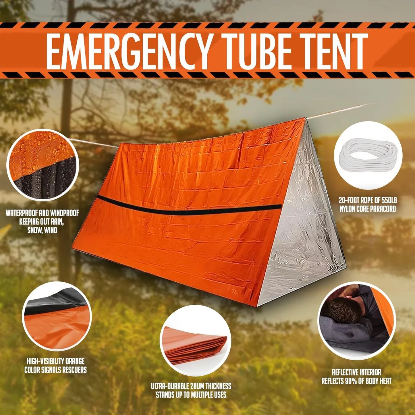 Beach Camp 2 People Prefabricated Houses Set Tent's Prevention Disaster-relief Supplies Camping Tents Waterproof Baraca Washroom Tent