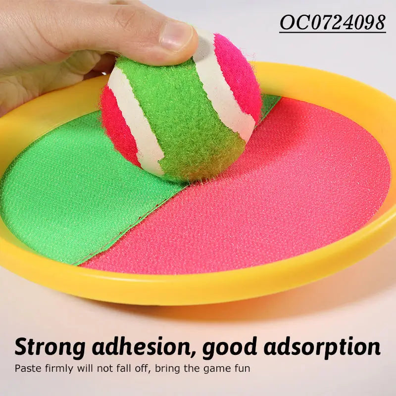 Outdoor Sport Toys Plastic Beach Racket Catch Paddle Outside Game Toss and Catch Velcro-s Ball Perfect Beach Playground Sets