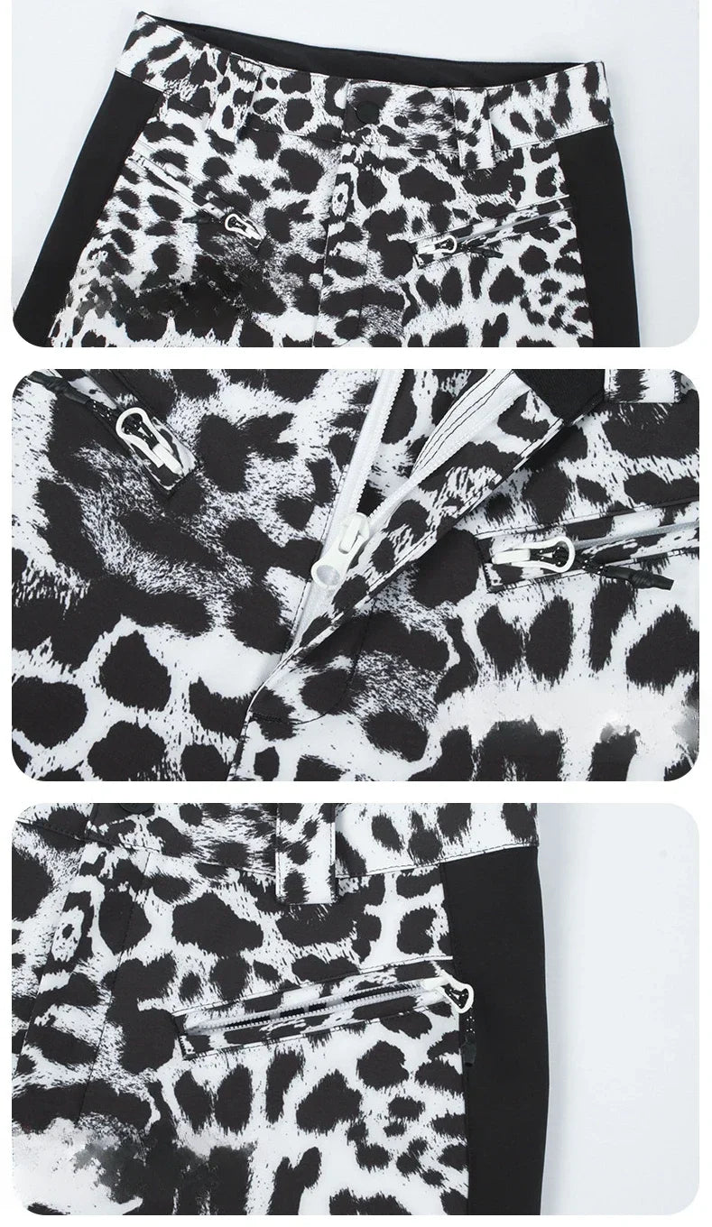 Beach Camp Female Slim Skiing Pants