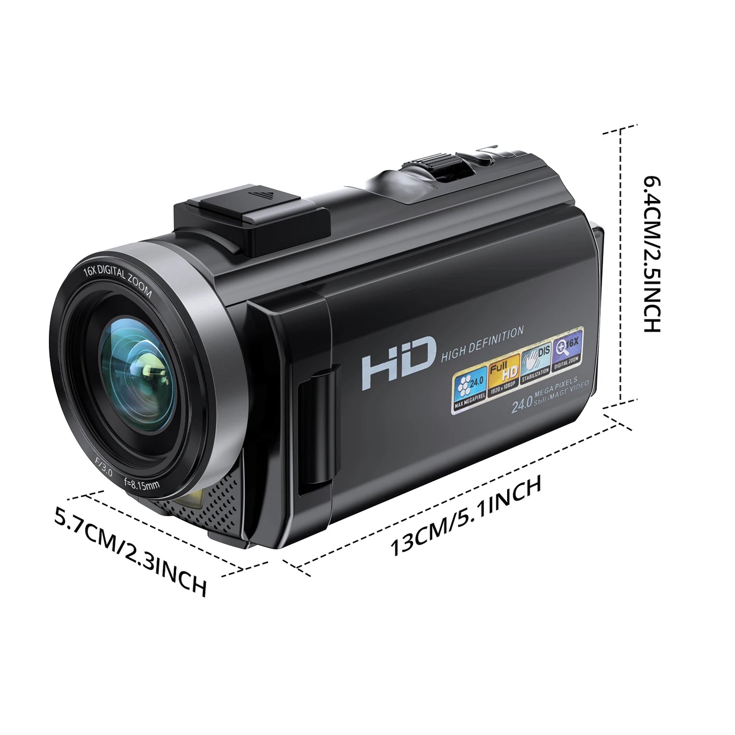 Beach Camp Digital Camera Photographic Cameras With 3.0 Inch Rotating Screen Professional Photo Camera Hd Video Kids Cameras  For Home