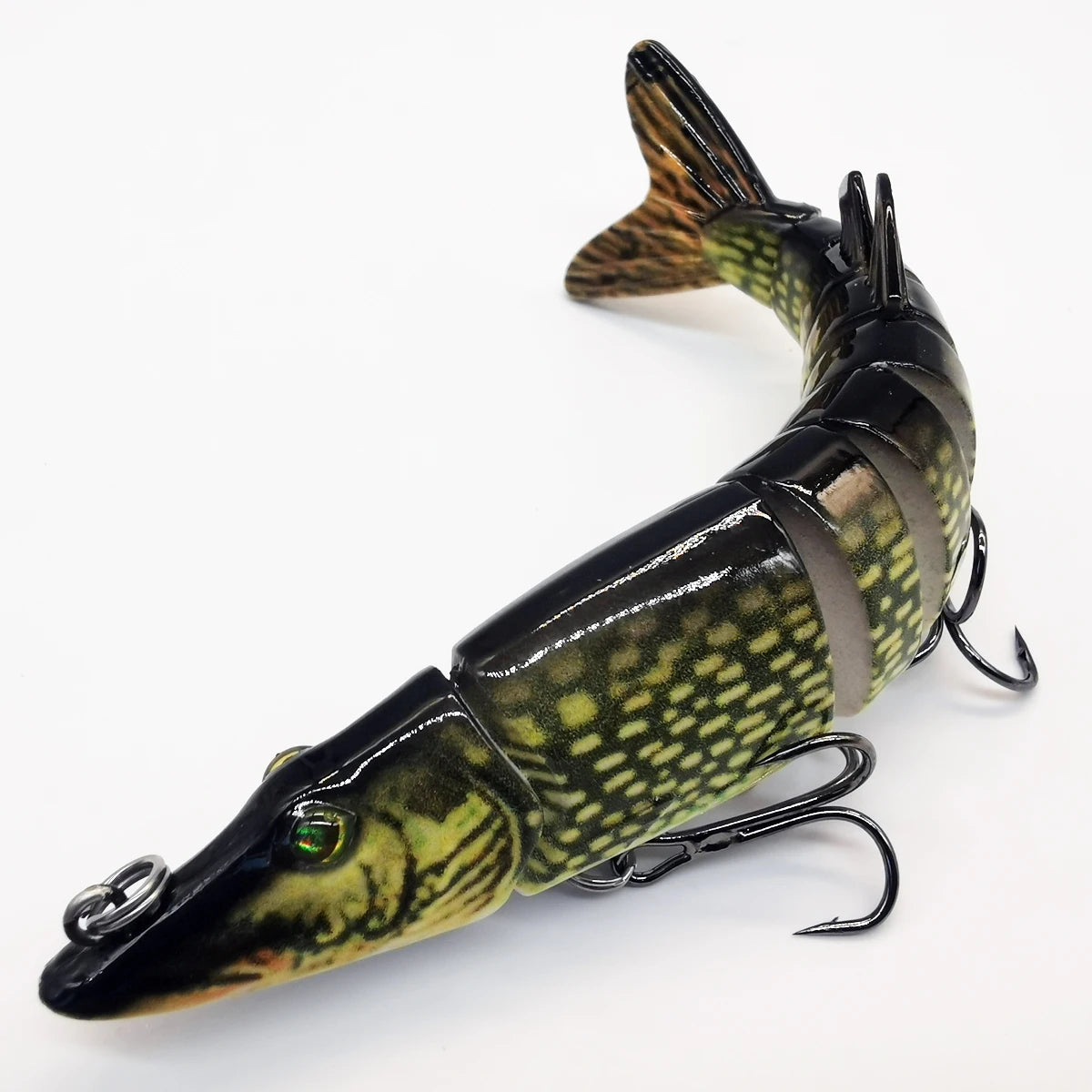 ANFS Fishing Lures for Bass Trout Multi Jointed Swimbaits Slow Sinking Bionic Swimming Lures Bass Freshwater Saltwater Bass