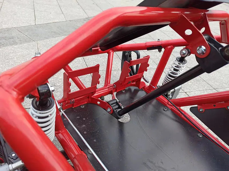 Snowmobile 168cc 150cc Snow Gasoline Scooter Chain Driver Winter Sports Mini Snowmobile Kids Continuously Variable Transmission