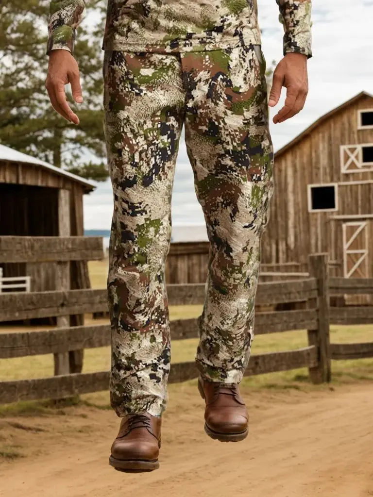 Beach Camp Camouflage Hunting Pants Quick-drying stretch antibiosis pants