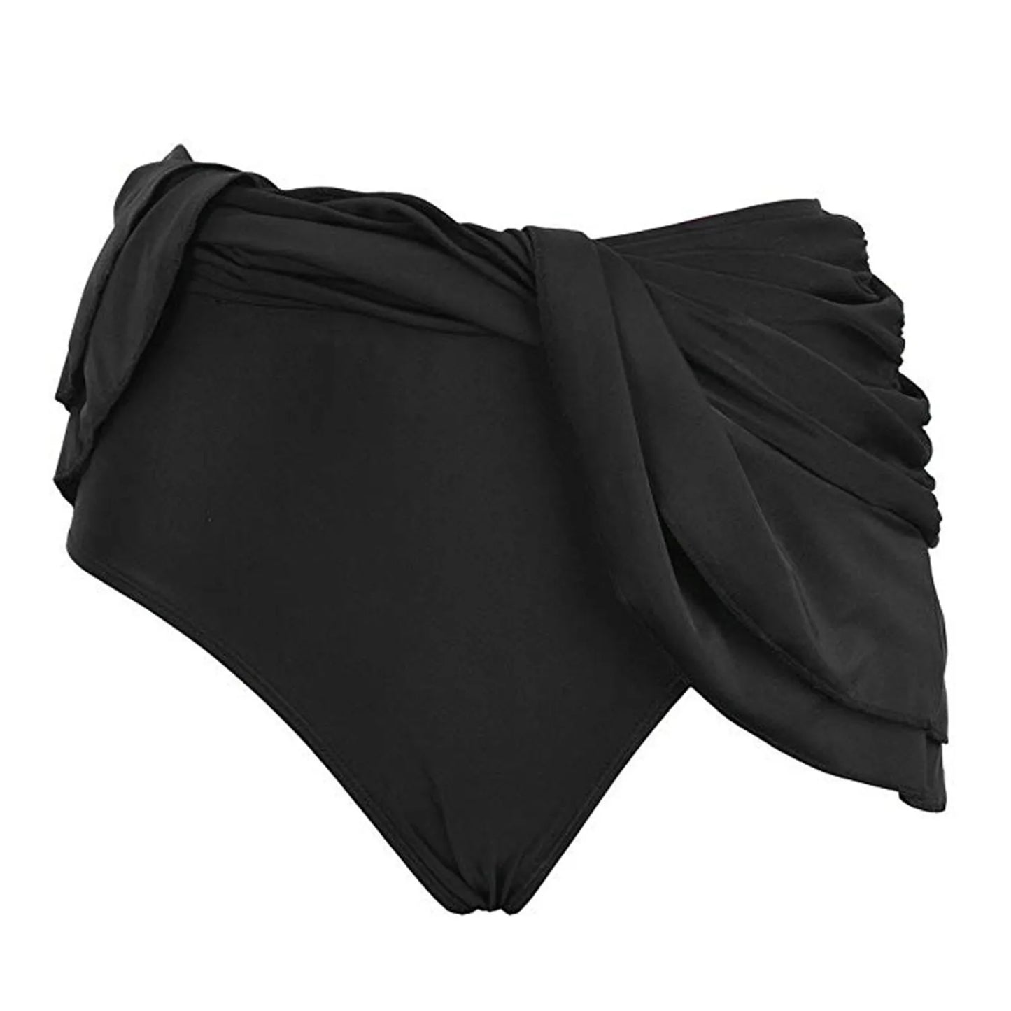 Beach Camp Swim Skirt for Women Bathing Suit Bottoms High Waisted Skirt Swimsuits with Built in Brief Skirt Female Clothing