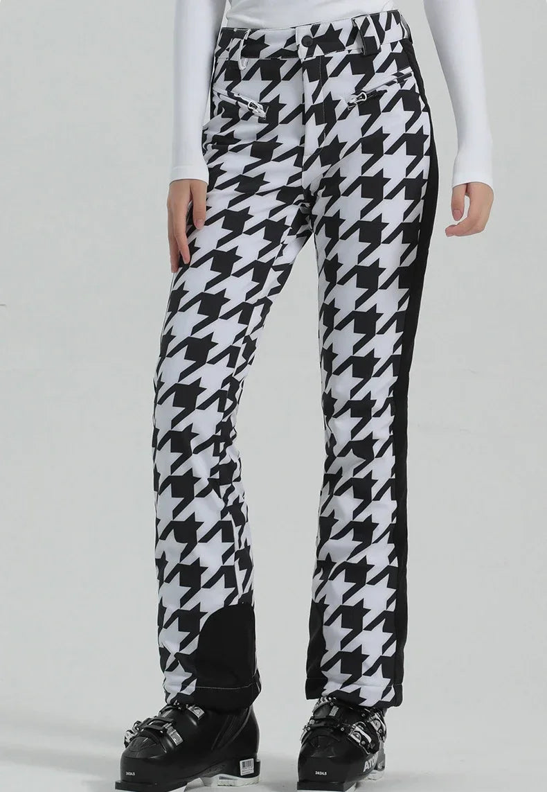 Beach Camp Female Slim Skiing Pants