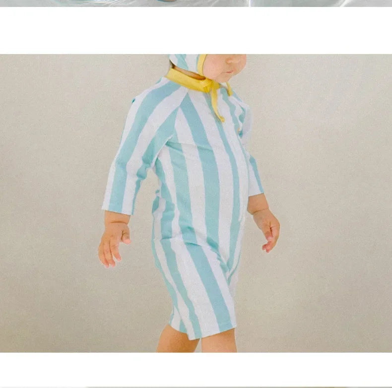 Beach Camp NEW Baby Swimsuits Cute Bathing Suit Toddlers Beachwear Jumpsuits Beachwear Bikinis for Kids One-piece Swimsuit