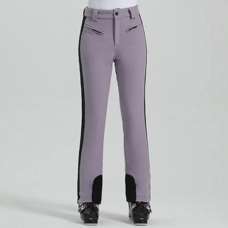 Beach Camp Female Slim Skiing Pants
