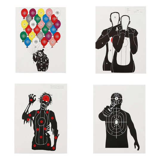 10Pcs Shooting Targets Paper Archery Paper Targets Bow  Hunting Shoot Accessories 45x32cm Shooting  Stickers