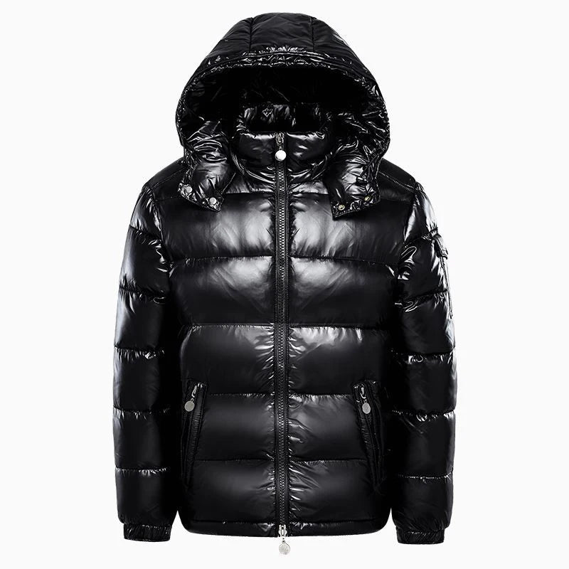 Winter Men's Mountain Ski Warm Parkas Coats Fashion Men Cotton Down Padded Jackets Men Hiking Thermal Windbreaker Hooded Coats
