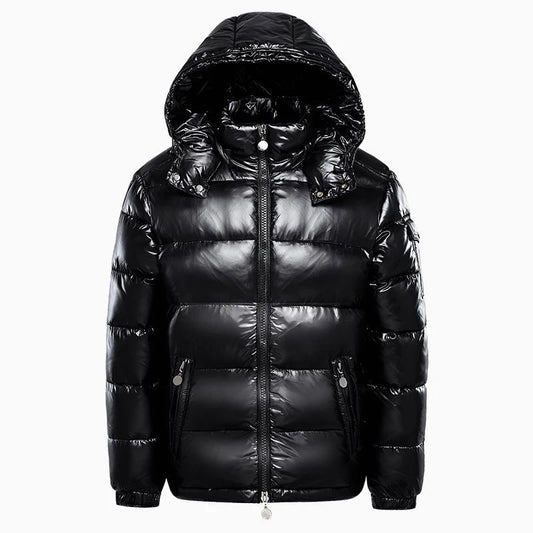Winter Men's Mountain Ski Warm Parkas Coats Fashion Men Cotton Down Padded Jackets Men Hiking Thermal Windbreaker Hooded Coats