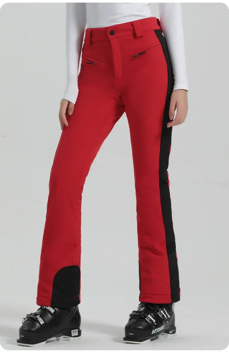 Beach Camp Female Slim Skiing Pants