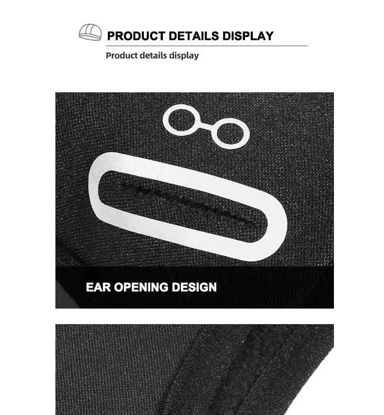 Winter outdoor cycling warm hat helmet lined with ear protection windproof fleece warm hat mountaineering and skiing cold-proof