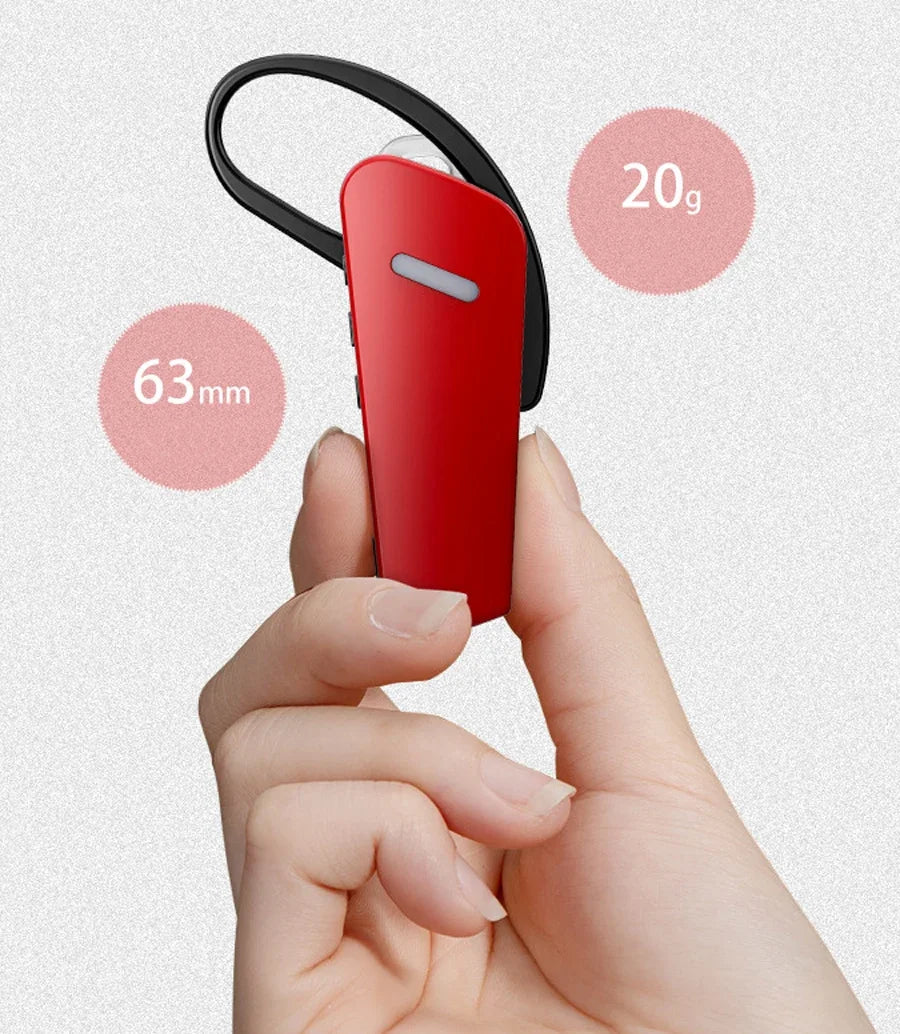 Walkie Talkie Wireless Mini 3W 400-470Mhz Radio Earphone Radio Beauty Salon Hair Salon Restaurant Ear Hook Small Compact