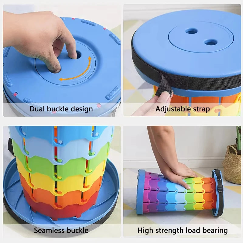 Portable Outdoor Chair Folding Retractable Adjustable Camping Chair Fishing Beach Chairs Folding Stool Outdoor Furniture