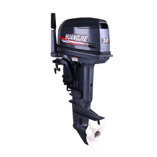 Huangjie Boat Motor 2 Stroke 30hp Boat Engine Gasoline Electric Start or Manul Start Outboard Engine Outboard Motors 2 Stroke