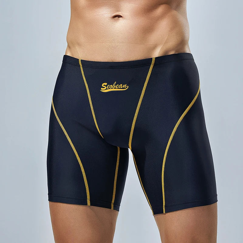 Beach Camp Men Swimsuits Swimwear Bathing Suit Man Fashion Rash Guard Big Size Swimming Trunks New Beachwear