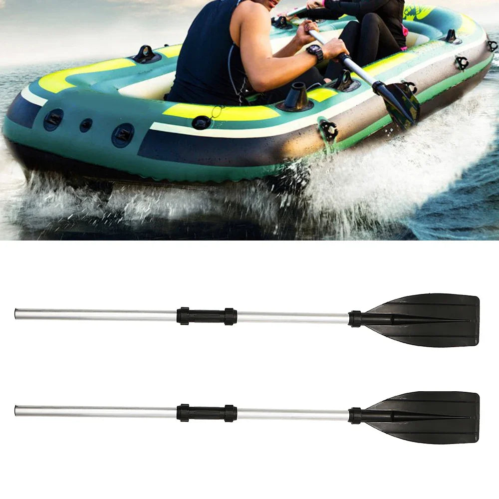 Beach Camp 2PCS Heavy Duty Paddles Kayak for Inflatable Kayaks Aluminium Alloy Kayak Oars Adjustable Length Portable Paddles Play Outside