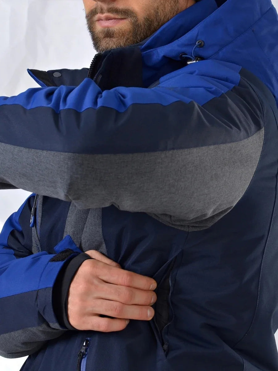 Beach Camp -22F Men 2025 Winter New Outdoor Snow Warm Parkas Jacket Coat Men's Outwear Premium Casual Hat Waterproof Thick Fleece Parkas