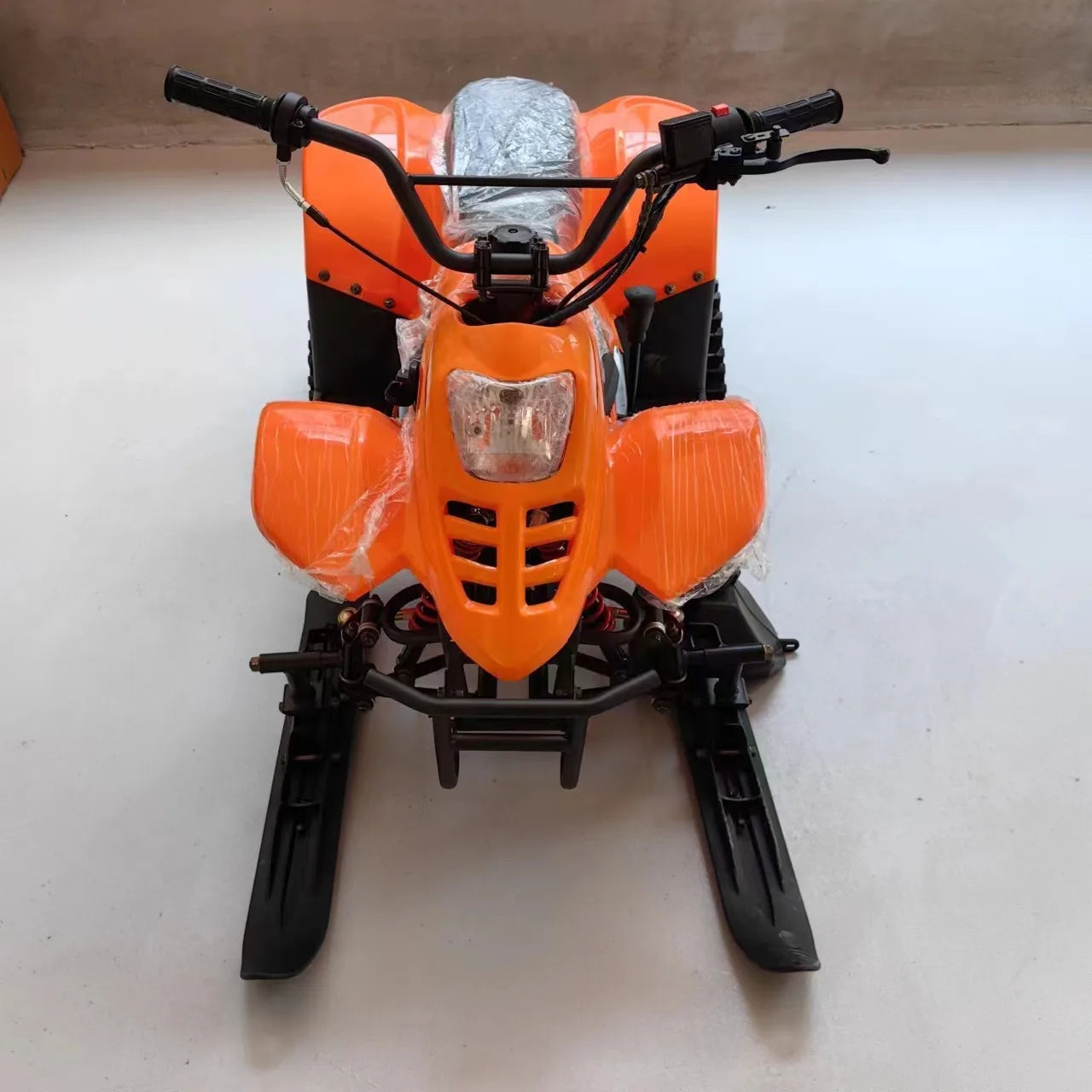 Beach Camp Snow Mobile 1700*600*500mm Track Snow Vehicle Tracked Wheeled 110CC Automatic (No Reverse Gear) 50KM/H For Children