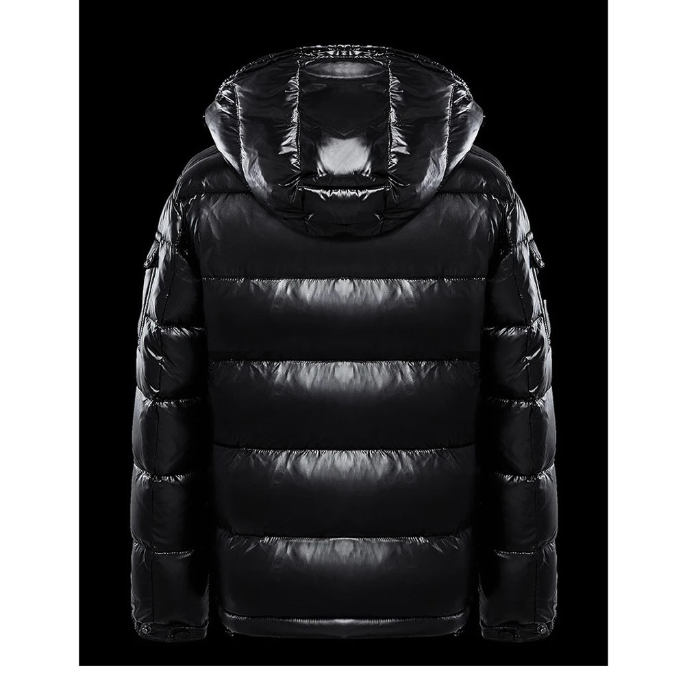 Winter Men's Mountain Ski Warm Parkas Coats Fashion Men Cotton Down Padded Jackets Men Hiking Thermal Windbreaker Hooded Coats