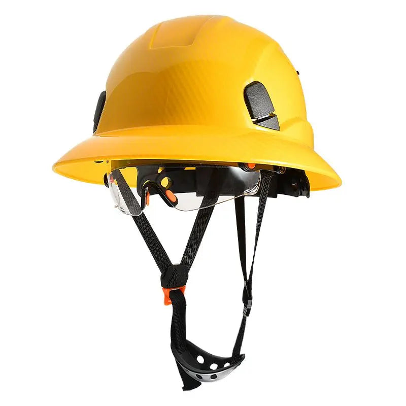 Beach Camp Cycling Helmet Construction Safety Helmet Breathable Worker Engineer Hard Hat High-altitude Operation Security Head Protection