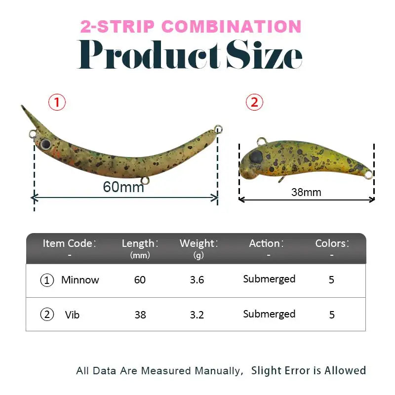 Trout fishing lures fishing supplies Artificial bait Minnow Vib Wobbler trout area sea fishing lure fishing lures saltwater