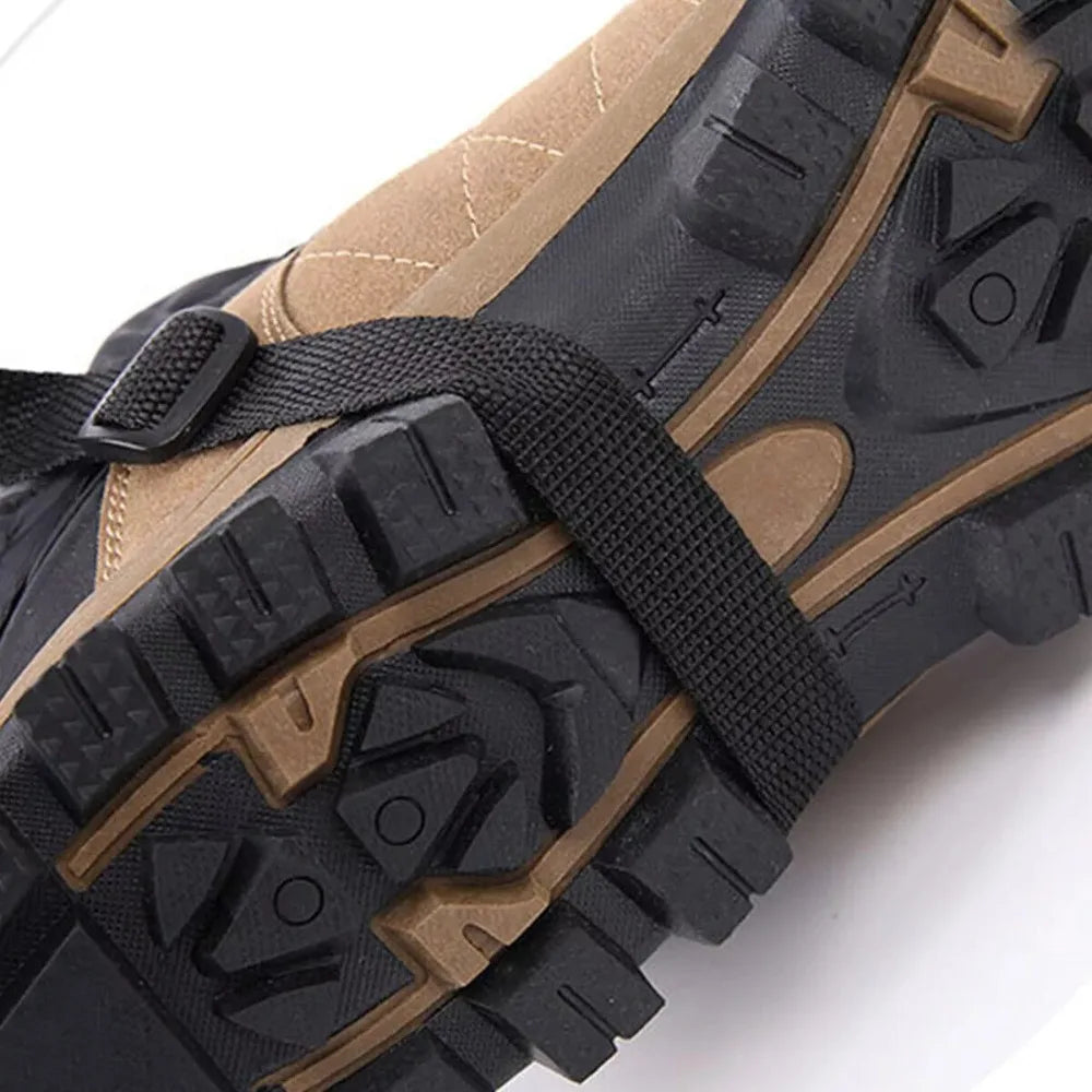 Beach Camp Waterproof Camping Hiking Leg Gaiters Breathable Zipper Snow Boot Gaiters Outdoor Black Walking Boot Gaters Mountain Climbing