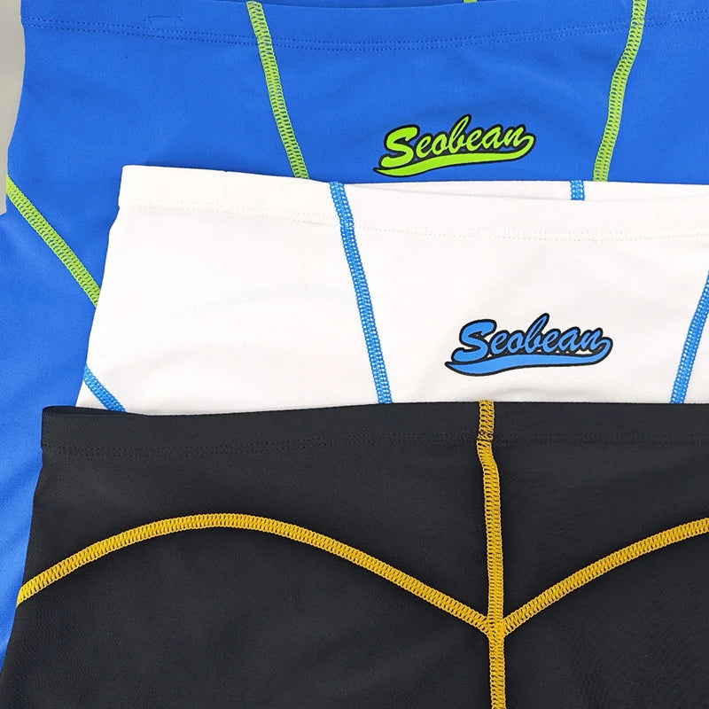 Beach Camp Men Swimsuits Swimwear Bathing Suit Man Fashion Rash Guard Big Size Swimming Trunks New Beachwear
