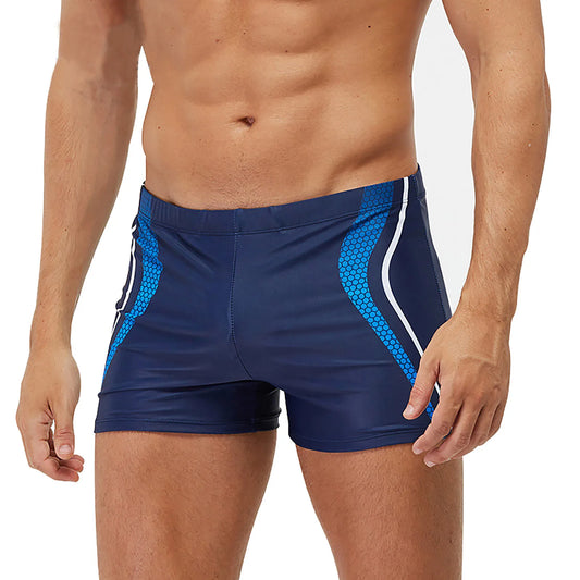 Beach Camp Men Swimwear Brazilian Traditional Cut Swimsuits Swim Surf Boxer Briefs Board Shorts Trunks