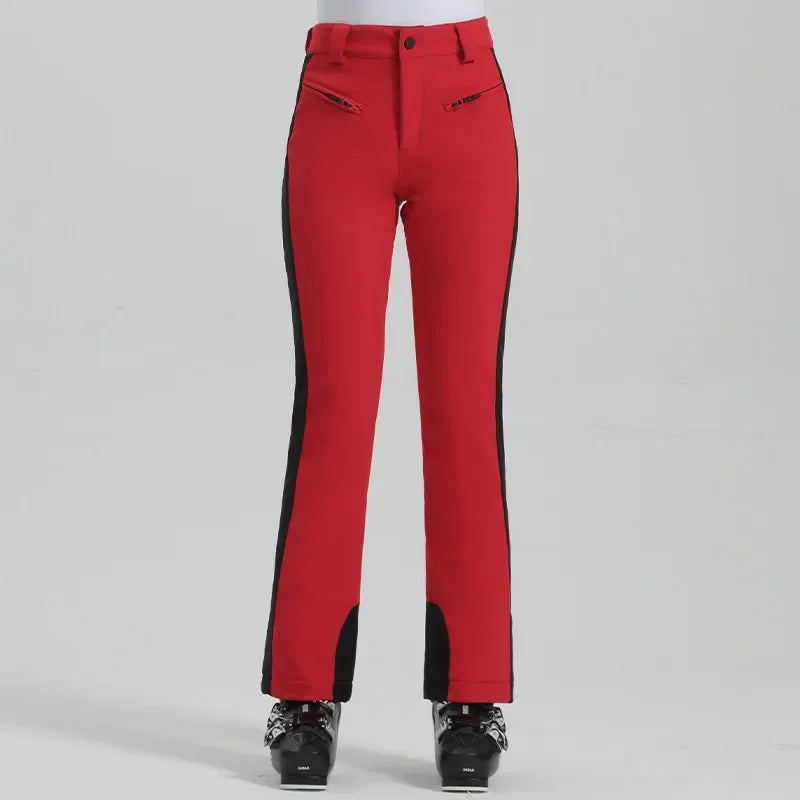 Beach Camp Female Slim Skiing Pants