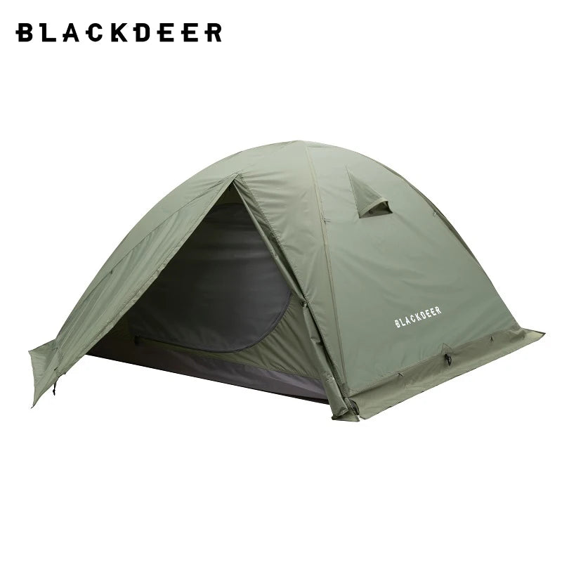 Beach Camp Blackdeer  3P Tent Backpacking Tent Outdoor Camping 4 Season Tent With Snow Skirt Double Layer Waterproof Hiking Trekking