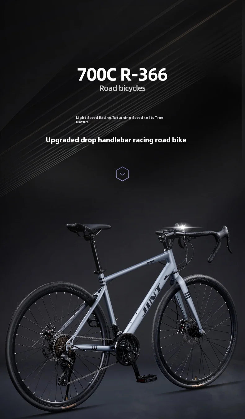 Beach Camp Road Bike Bicycle Youth Lightweight Ultralight Adult Men's27Speed Racing Women's Bicycle