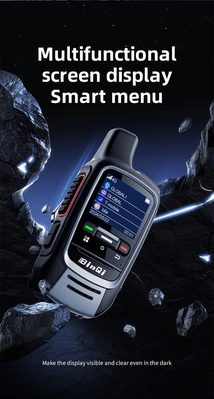 Beach Camp Mini walkie talkie is compact, convenient, long-distance, global conversation, and ultra long standby