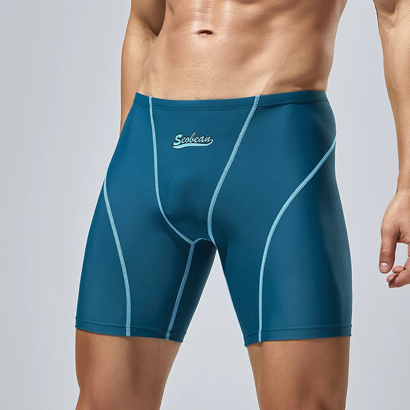 Beach Camp Men Swimsuits Swimwear Bathing Suit Man Fashion Rash Guard Big Size Swimming Trunks New Beachwear