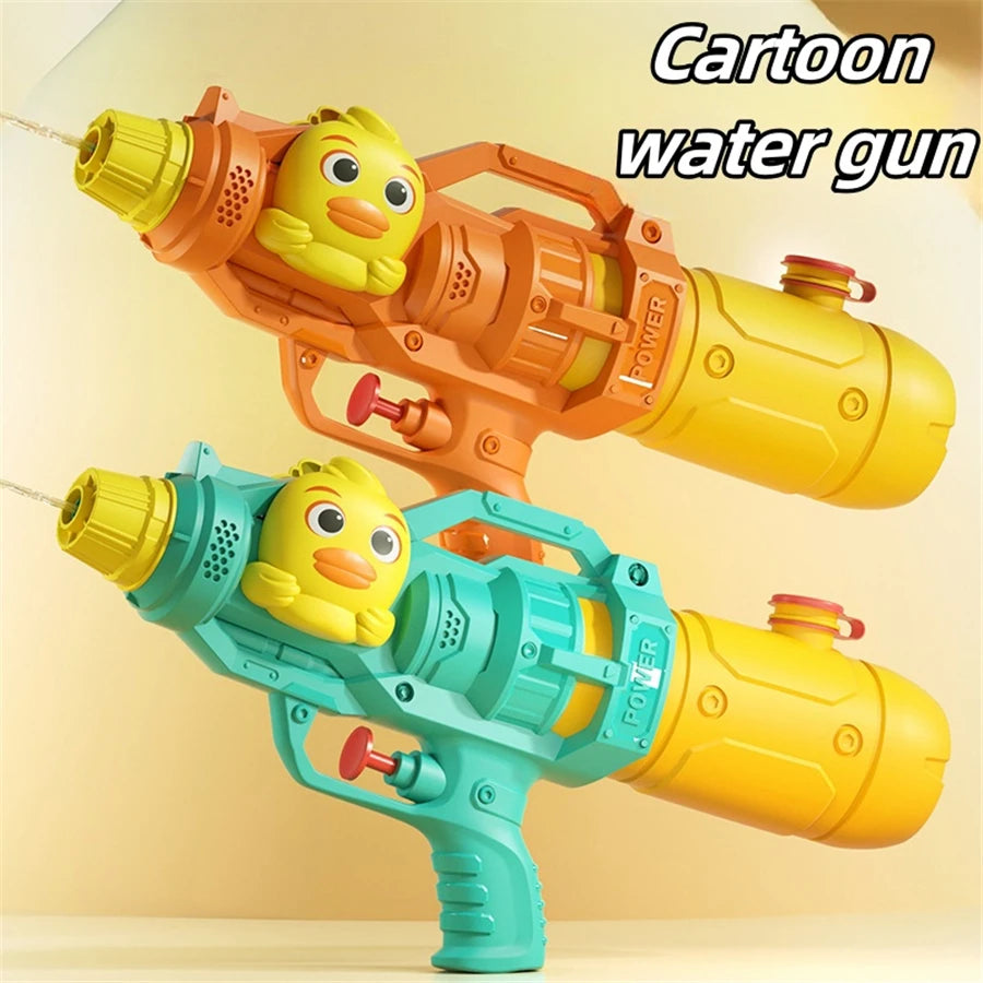 Beach Camp Dinosaurs, ducks, sharks, twin sprinklers, water gun toys, water fights, family gatherings, party games, water pools, beach toys
