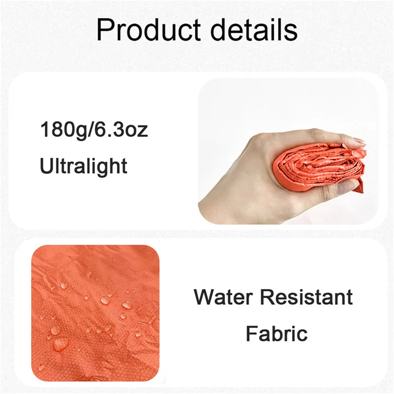Sleeping Bag Waterproof Lightweight Thermal Emergency Sleeping Bags Survival Blanket Bags Camping Hiking Outdoor Activities