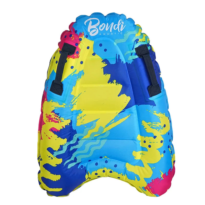 Beach Camp Outdoor Inflatable Surfboard Portable Paddle Board for Adults and Children Learning Swim Safe and Lightweight kick board surfing